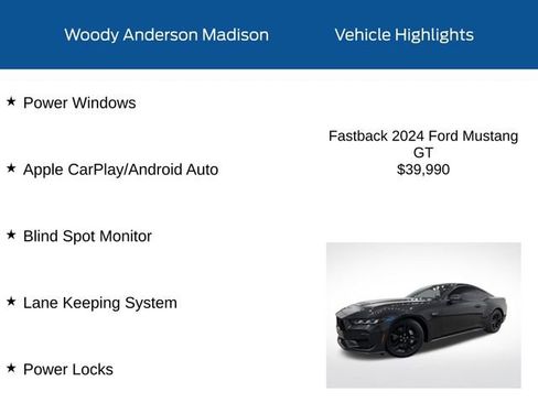 Used 2024 Ford Mustang GT RWD image 2