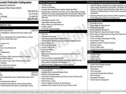 New 2026 Hyundai Palisade Calligraphy image 6