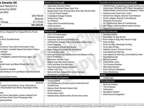 Used 2021 Kia Sorento SX image 31