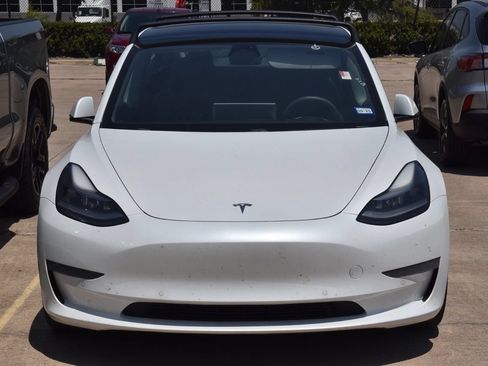 Used 2021 Tesla Model 3 Long Range AWD/4WD image 3