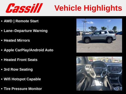 Used 2023 GMC Acadia SLE w/ Driver Convenience Package AWD/4WD image 7