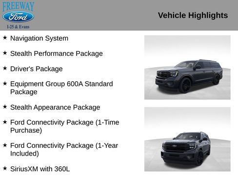 New 2026 Ford Expedition Max Platinum w/ Stealth Performance Package image 2