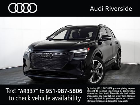 Used 2024 Audi Q4 e-tron Prestige w/ Black Optic Package image 1
