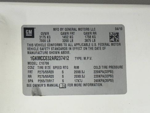 Used 2010 GMC Yukon SLT image 91