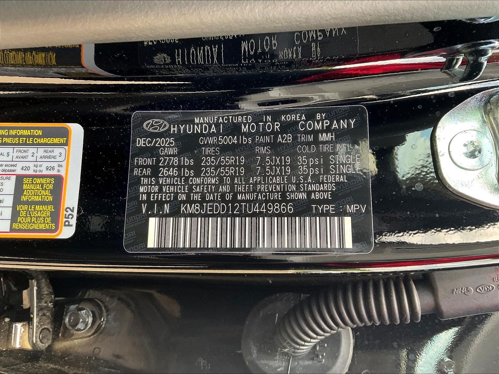 New 2026 Hyundai Tucson Limited AWD/4WD image 21