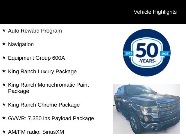 Used 2013 Ford F150 King Ranch w/ King Ranch Luxury Pkg AWD/4WD image 5