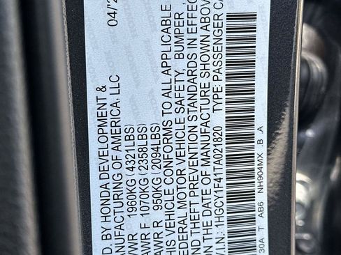 New 2026 Honda Accord SE image 29