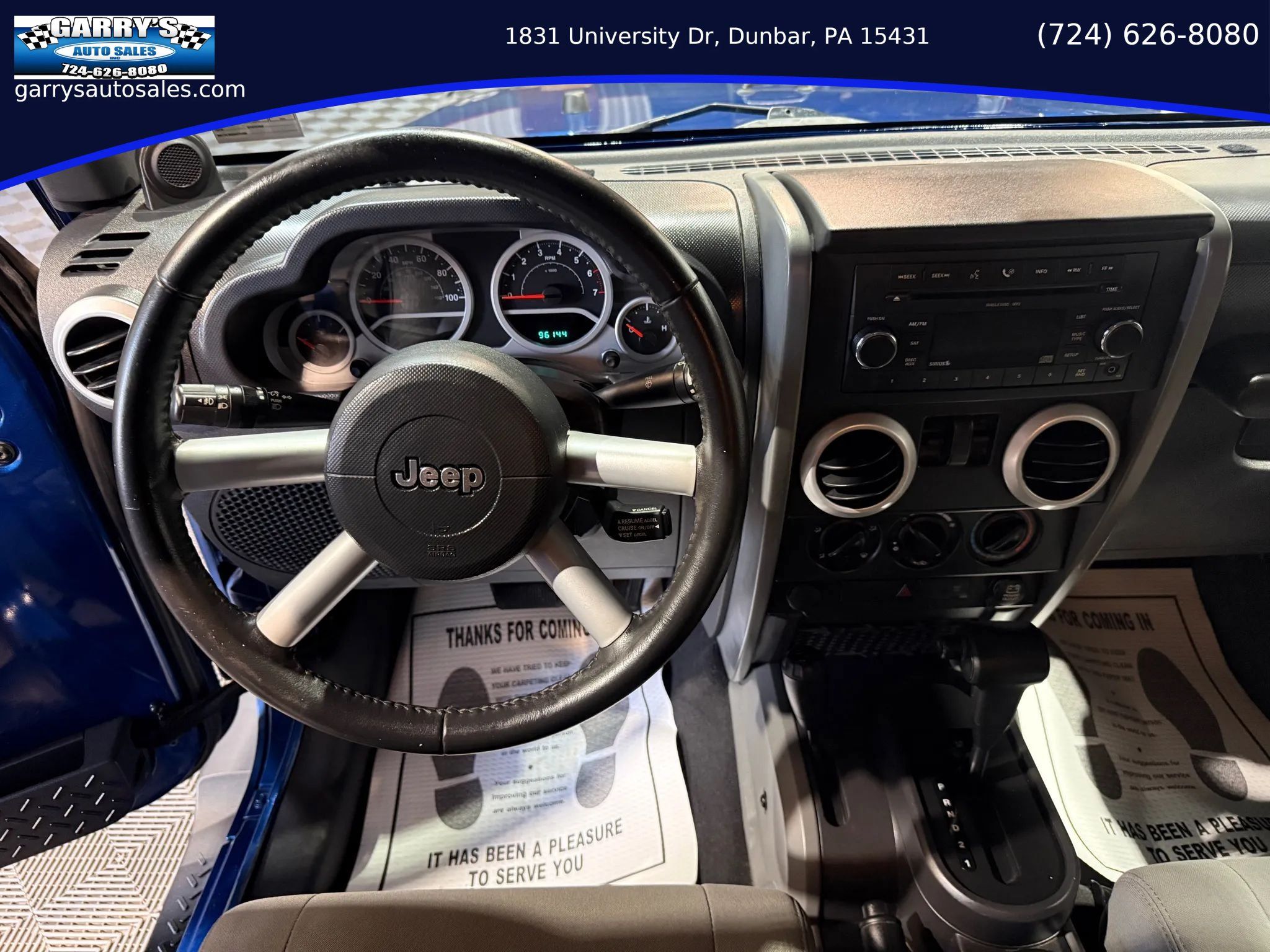 Used 2009 Jeep Wrangler Sahara w/ Trailer Tow Group AWD/4WD image 15