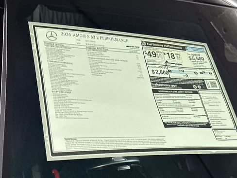 New 2026 Mercedes-Benz S 63 AMG S image 29