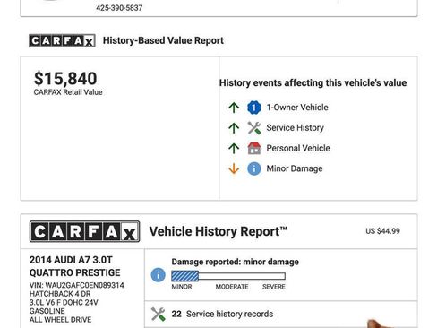 Used 2014 Audi A7 3.0T Prestige image 28