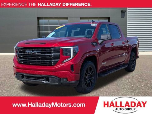 Used 2024 GMC Sierra 1500 Elevation w/ LPO, Elevation Black Package AWD/4WD image 1