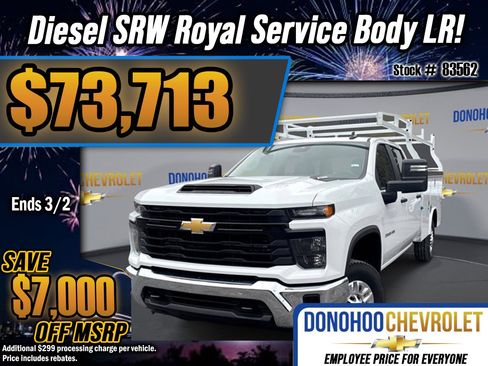 New 2026 Chevrolet Silverado 2500 W/T w/ WT Convenience Package image 1
