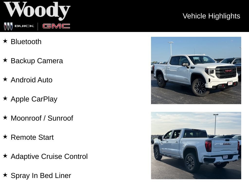 New 2026 GMC Sierra 1500 AT4 w/ AT4 Premium Package AWD/4WD image 3