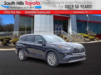 New 2025 Toyota Highlander Platinum