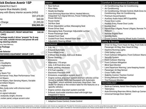 Used 2023 Buick Enclave Avenir image 7