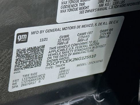 Used 2022 Chevrolet Silverado 1500 Custom Trail Boss w/ Safety Confidence Package image 32