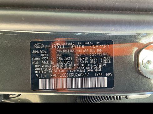 Used 2024 Hyundai Tucson SEL AWD/4WD image 19