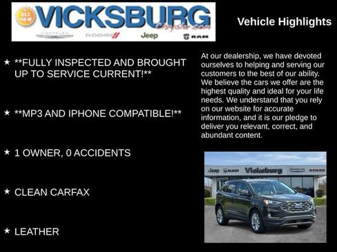 Used 2024 Ford Edge Titanium AWD/4WD image 13