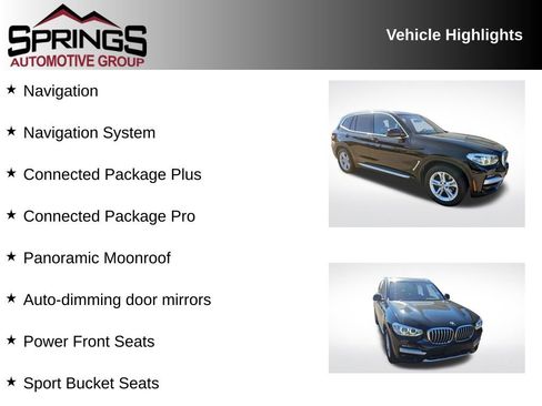 Used 2020 BMW X3 xDrive30i image 2