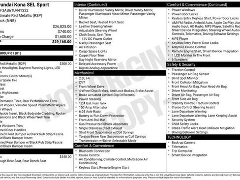 New 2026 Hyundai Kona SEL Sport FWD image 4