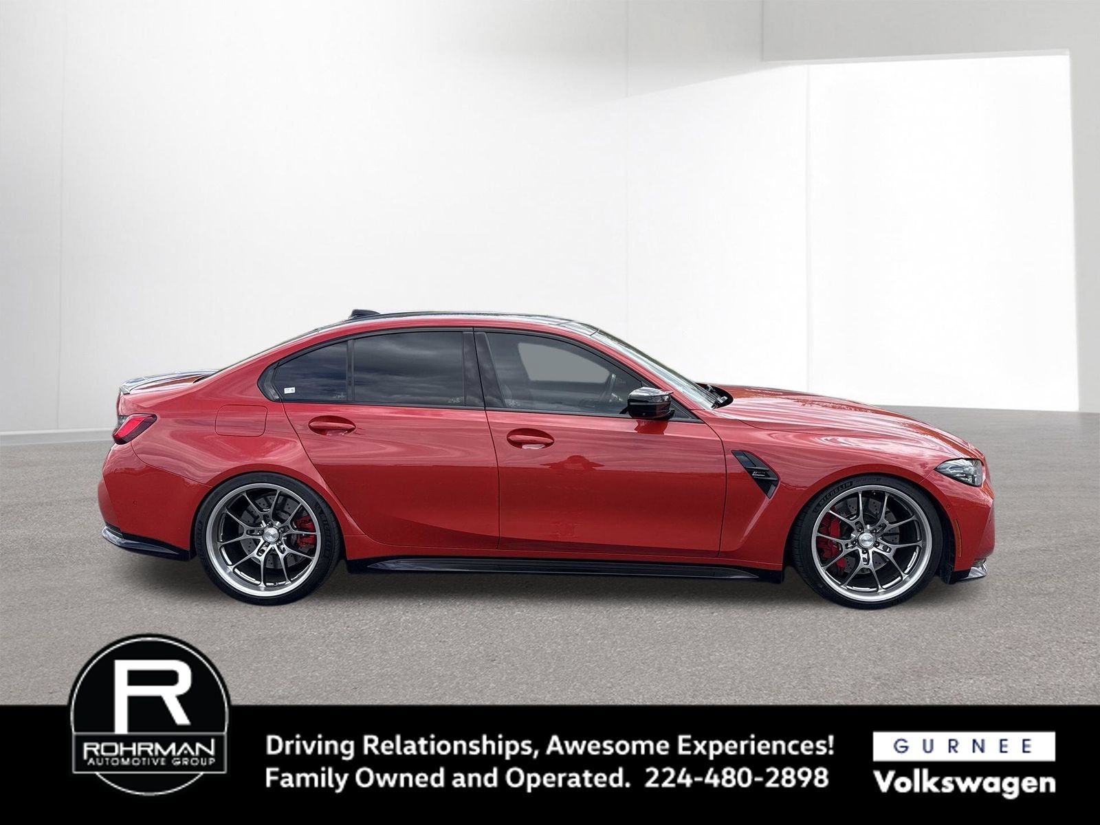 Used 2021 BMW M3 Competition w/ Parking Assistance Package RWD image 11