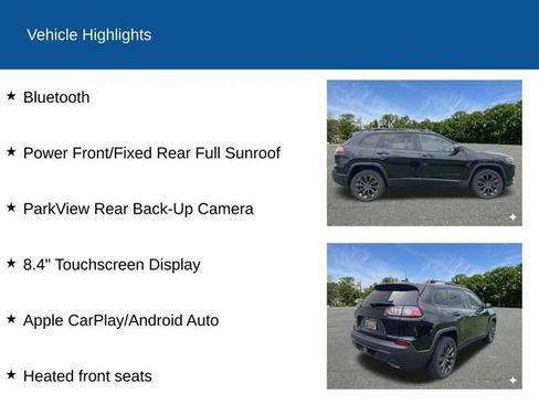 Used 2021 Jeep Cherokee Latitude Lux 80th Anniv w/ Quick Order Package 26U 80TH AWD/4WD image 2