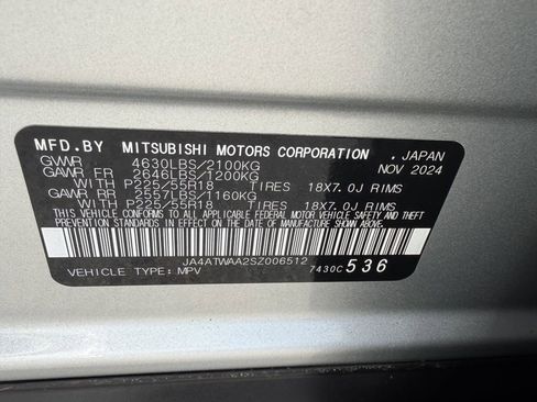 Used 2025 Mitsubishi Eclipse Cross SEL AWD/4WD image 33