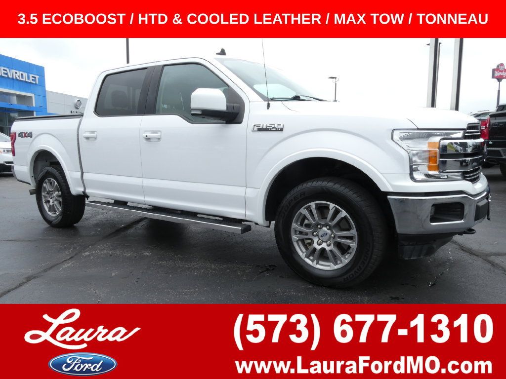 Used 2019 Ford F150 Lariat w/ Max Trailer Tow Package AWD/4WD image 1
