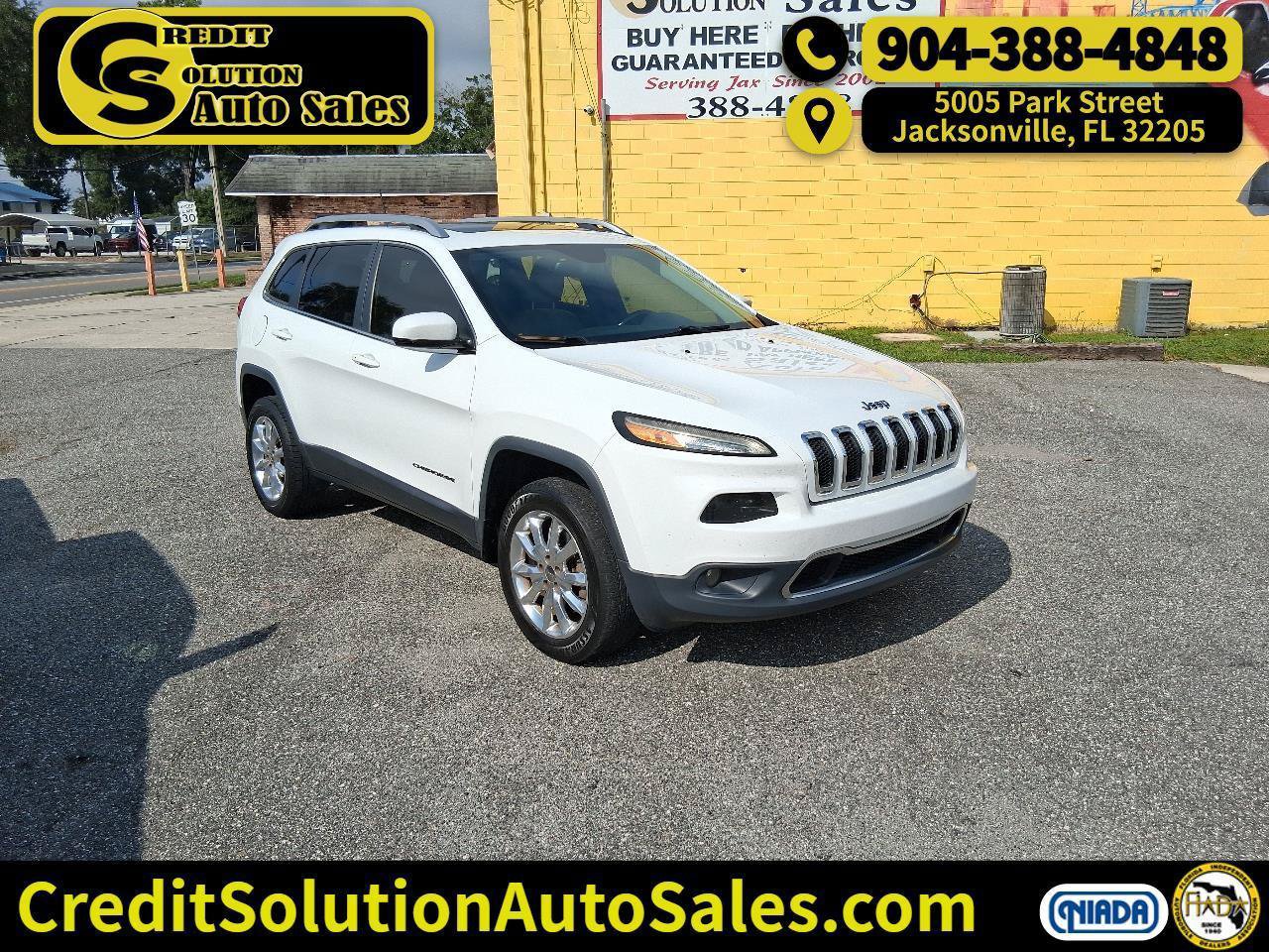 Used 2016 Jeep Cherokee Limited w/ Trailer Tow Group AWD/4WD image 1