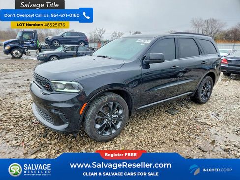 Used 2025 Dodge Durango GT w/ Blacktop Package AWD/4WD image 1