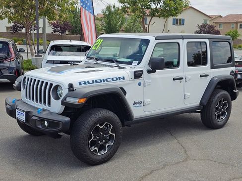Used 2021 Jeep Wrangler Unlimited Rubicon 4xe w/ Safety Group AWD/4WD image 3