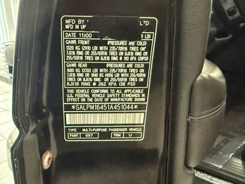 Used 2001 Land Rover Range Rover HSE image 31