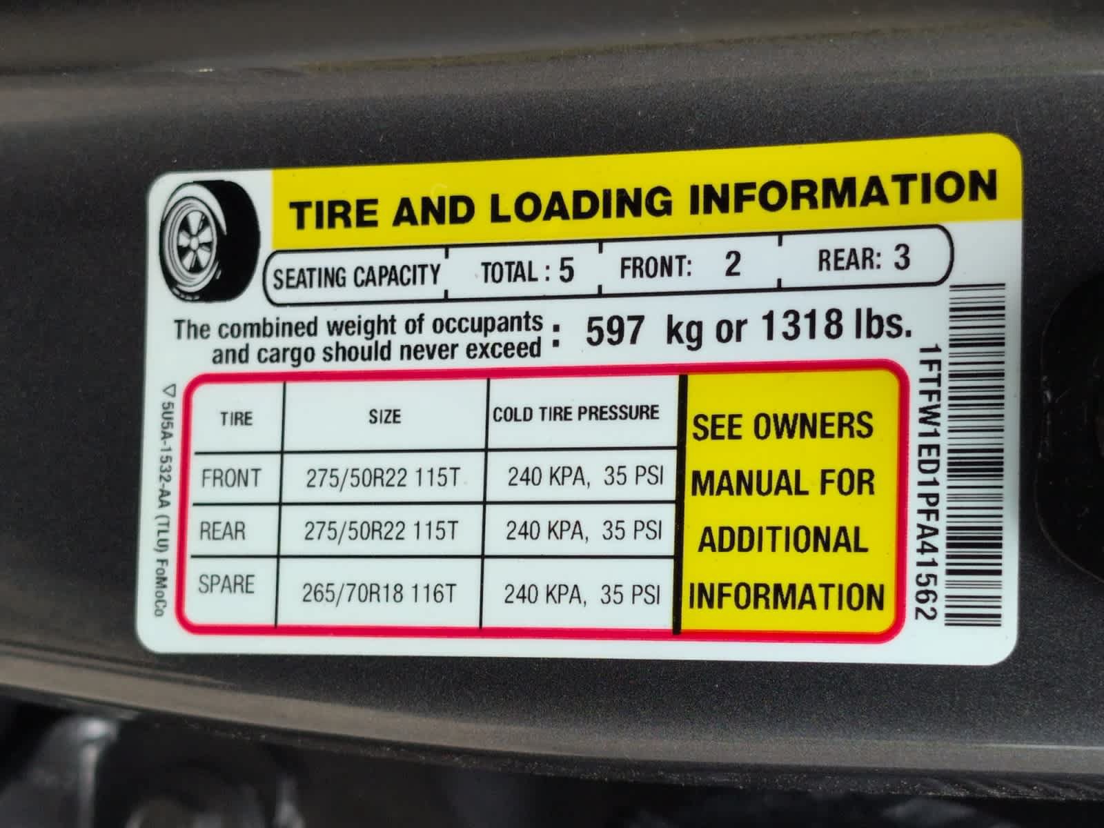 Used 2023 Ford F150 Limited AWD/4WD image 40