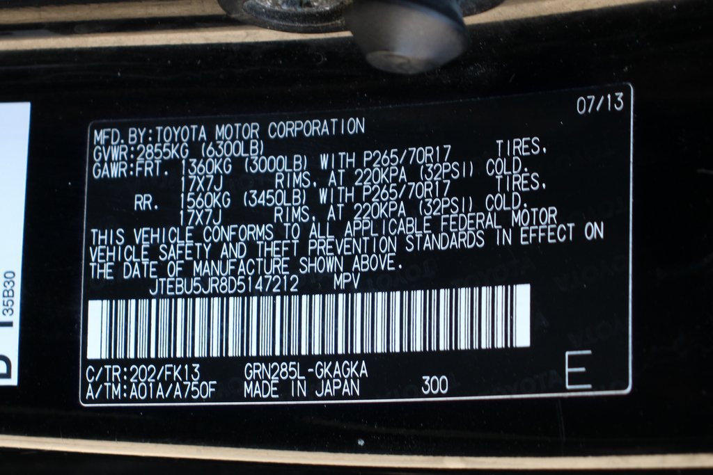 Used 2013 Toyota 4Runner SR5 w/ Convenience Pkg AWD/4WD image 45
