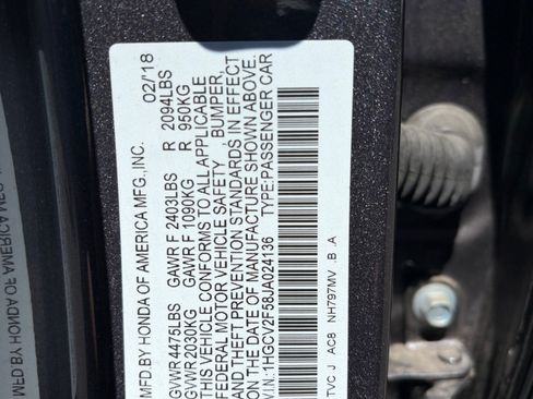 Used 2018 Honda Accord EX-L image 34