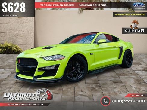 Used 2020 Ford Mustang GT Premium w/ Carbon Sport Interior Package RWD image 98