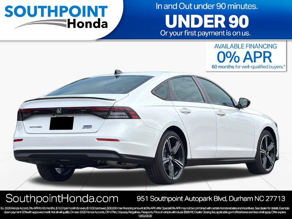 New 2026 Honda Accord Sport image 3