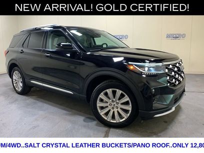 Used 2025 Ford Explorer Platinum w/ LUX Leather Package