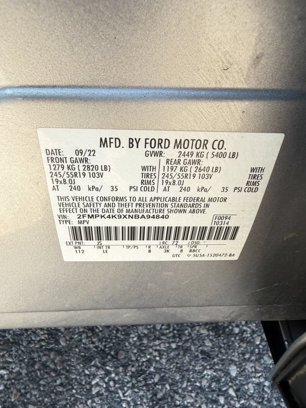Used 2022 Ford Edge Titanium AWD/4WD image 48