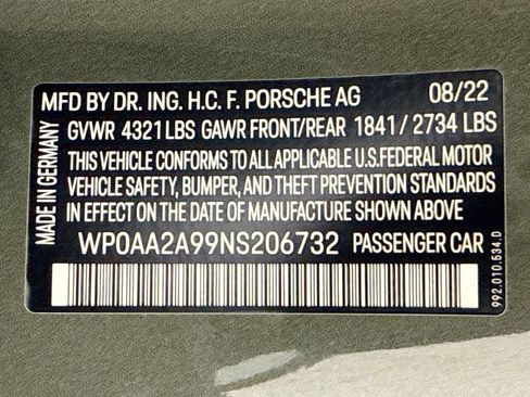 Used 2022 Porsche 911 Carrera image 40