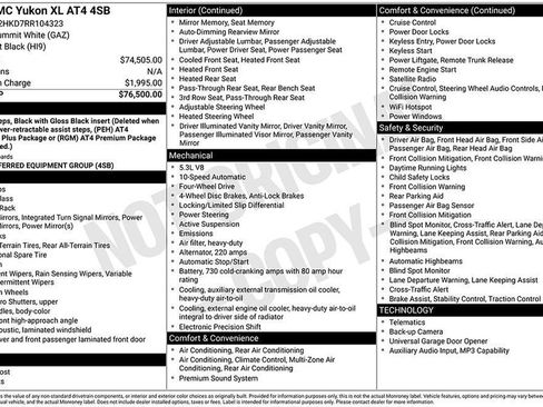 Used 2024 GMC Yukon XL AT4 image 2