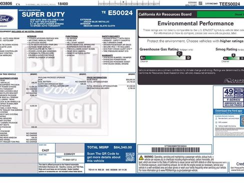 New 2026 Ford F250 XLT w/ XLT Premium Package AWD/4WD image 2