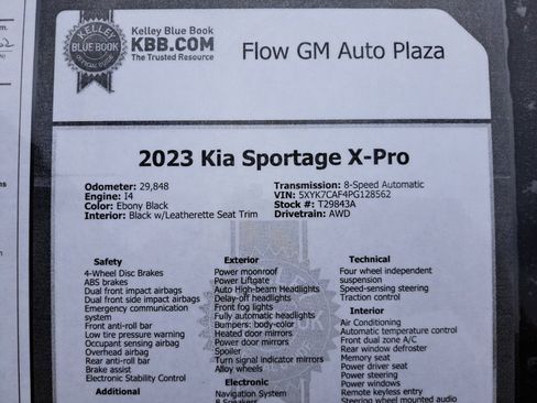 Used 2023 Kia Sportage X-Pro AWD/4WD image 39
