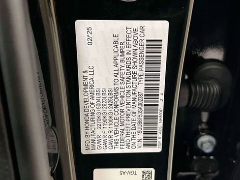 Used 2025 Acura TLX SH-AWD w/ A-SPEC Pkg image 16