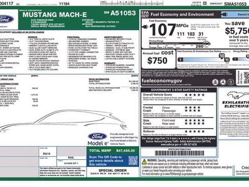 Used 2025 Ford Mustang Mach-E Premium RWD image 2