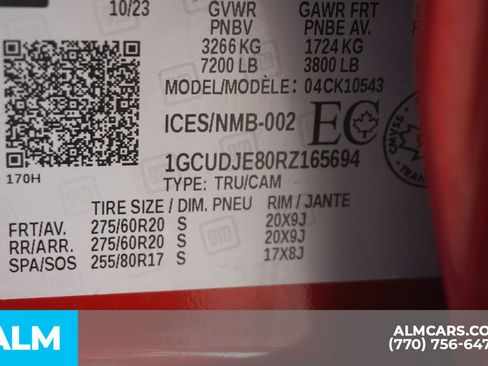 Used 2024 Chevrolet Silverado 1500 High Country w/ Technology Package image 66