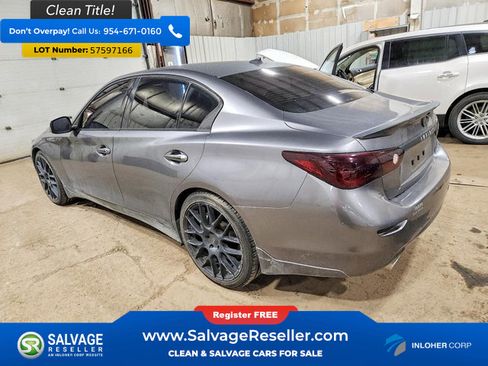 Used 2014 INFINITI Q50 Hybrid AWD w/ Navigation Package image 3