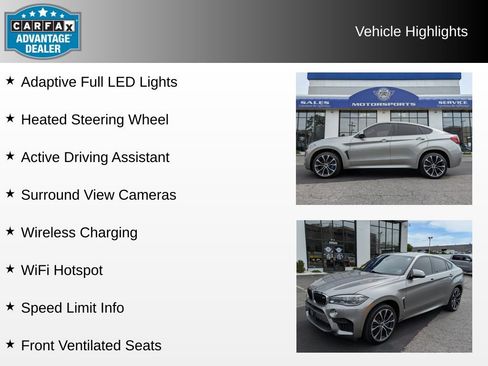 Used 2018 BMW X6 M AWD/4WD image 8