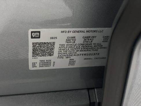 New 2026 Chevrolet Suburban RST w/ Comfort Package image 96