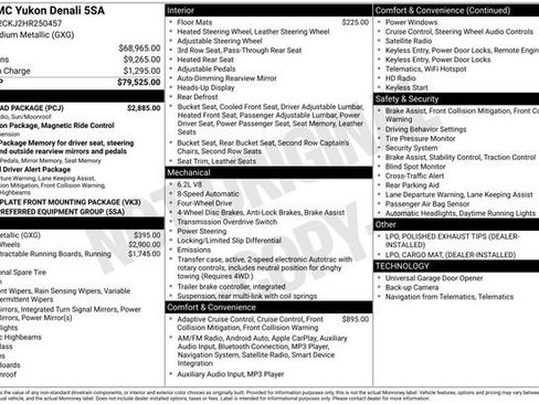 Used 2017 GMC Yukon Denali w/ Open Road Package image 17